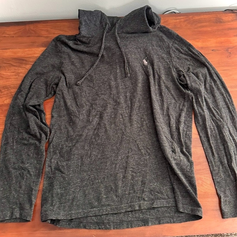 Sweater with hoodie-Ralph lauren
